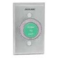 Schlage Electronics 1-1/4-in Button, Single Gang, Green, -inPUSH TO EXIT-in 621GR EX